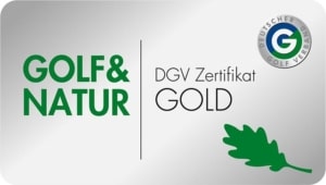 Golf Natur DGV Zertfikat Gold Schloss-Langenstein